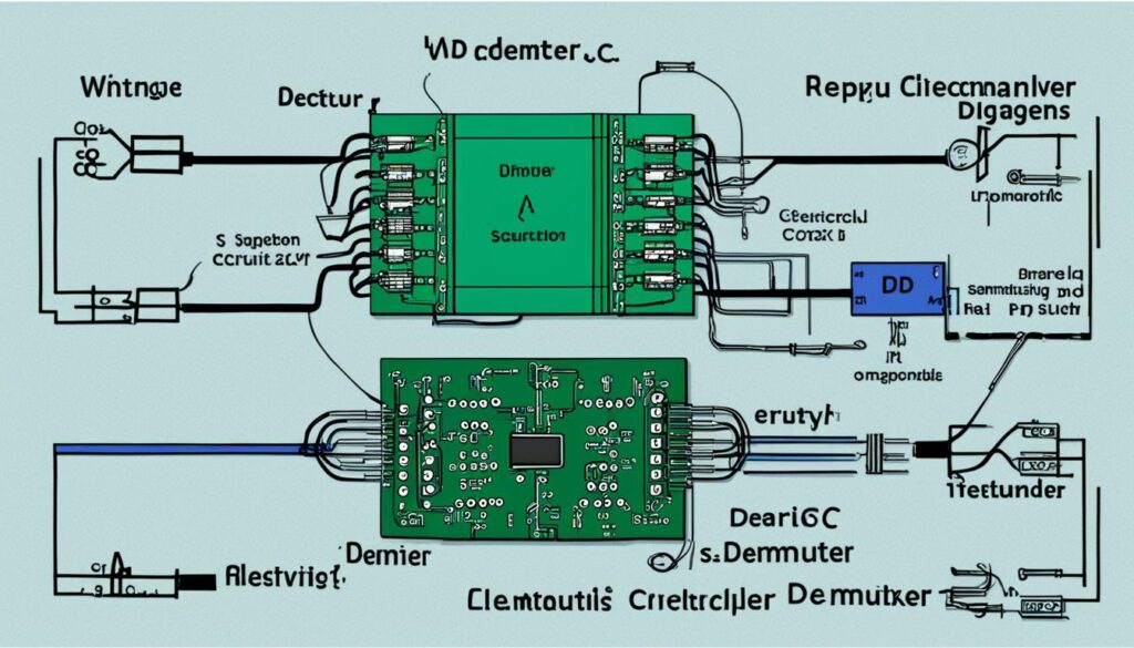 Circuit Diagrams and DeMultiplexer IC Integration