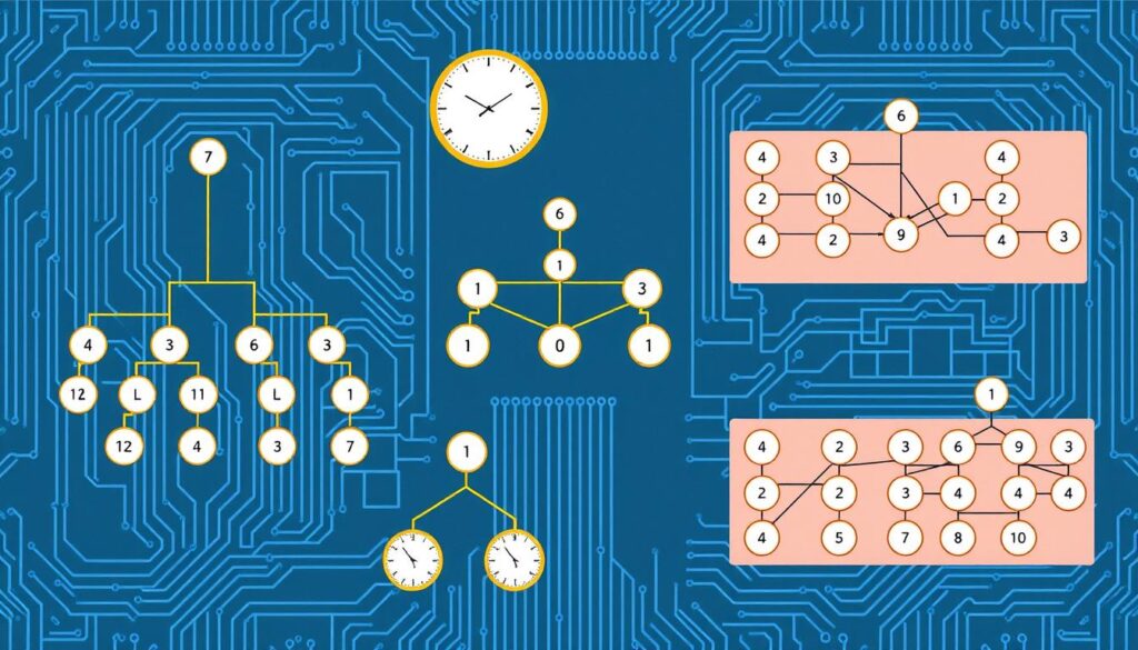 clock tree structures