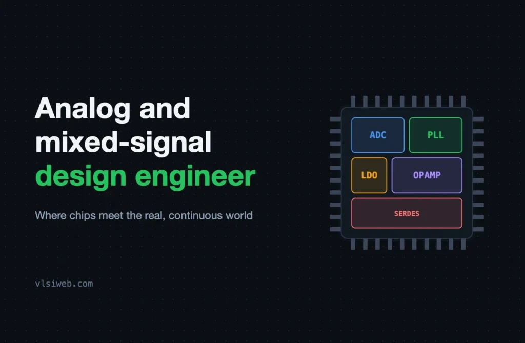What Does an Analog and Mixed-Signal Design Engineer Do? Role, Skills and How to Start What Does an Analog and Mixed-Signal Design Engineer Do