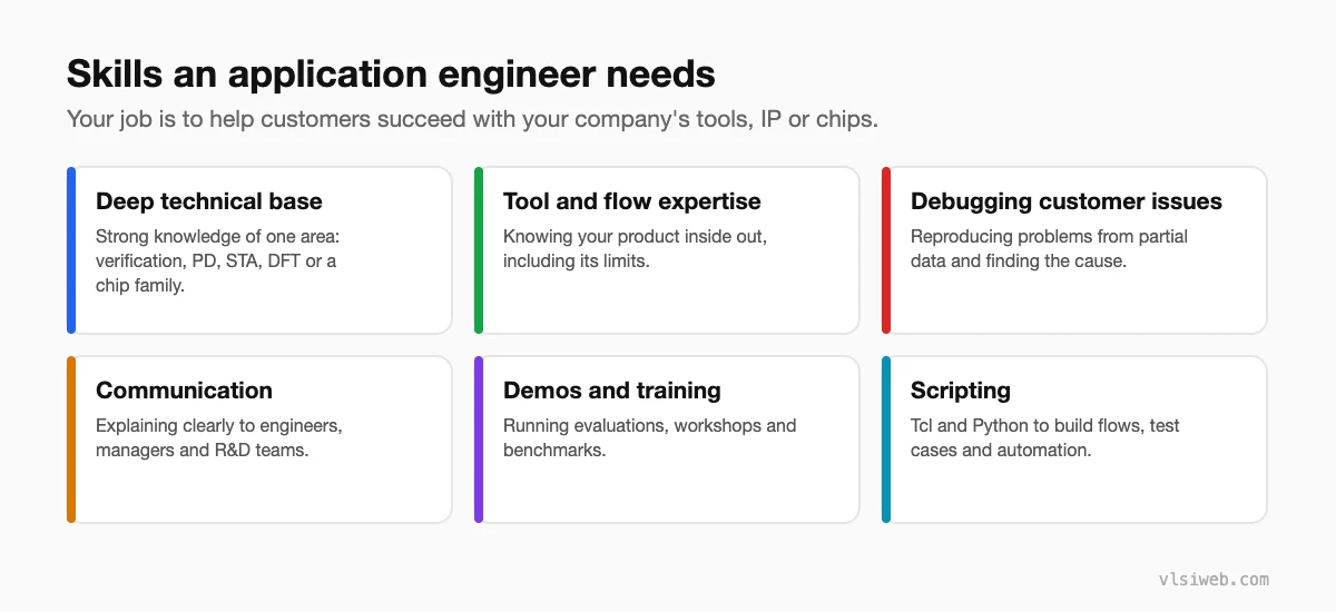 Skills an application engineer needs