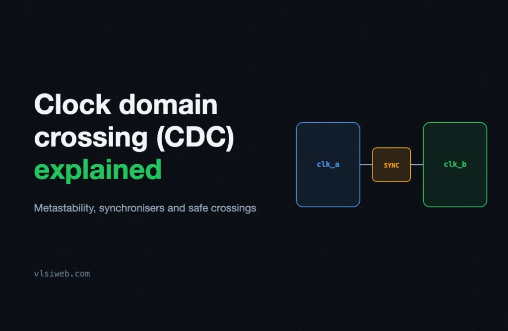 Clock domain crossing (CDC) explained