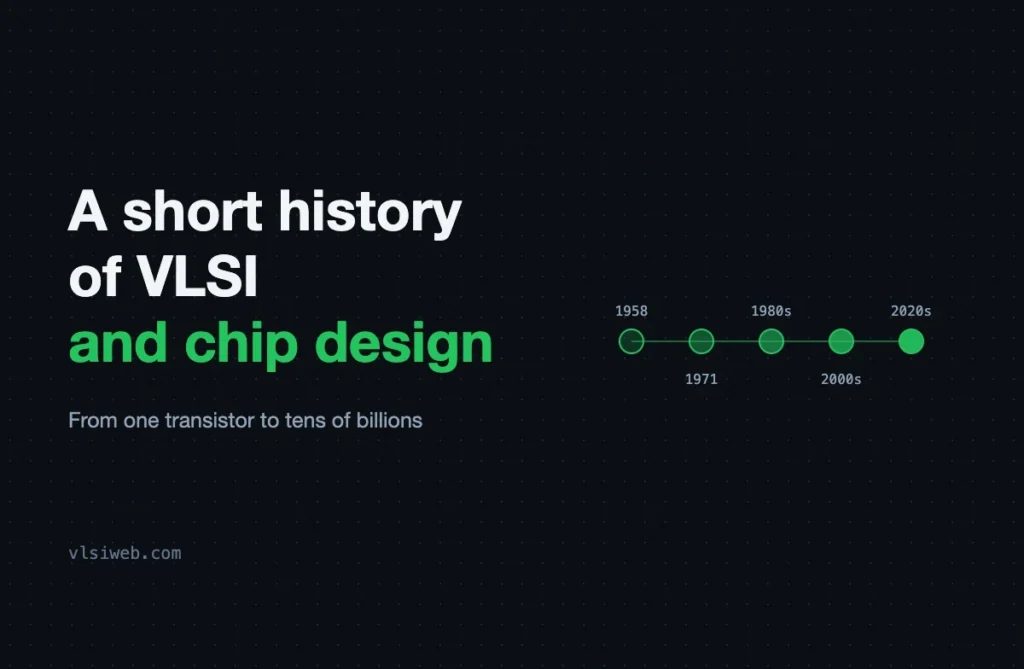 A short history of VLSI and chip design