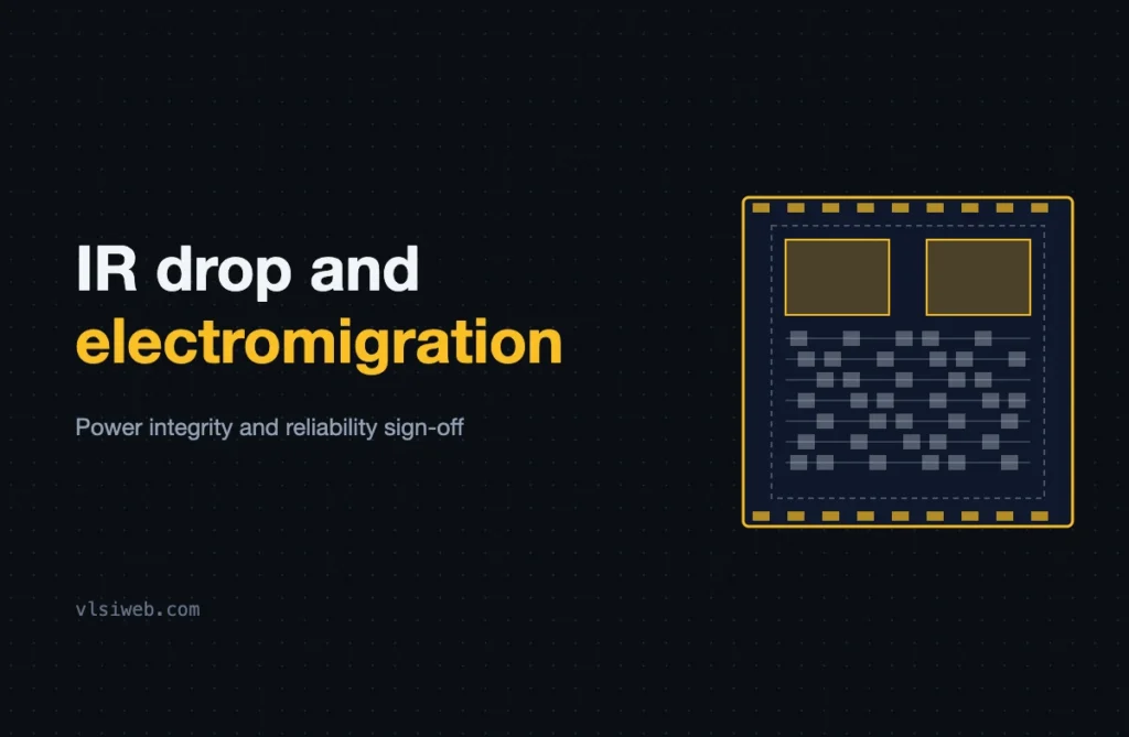 IR drop and electromigration