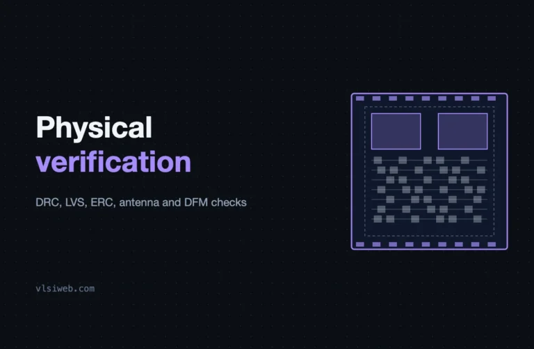 Physical Verification: DRC, LVS, ERC, Antenna and DFM Checks