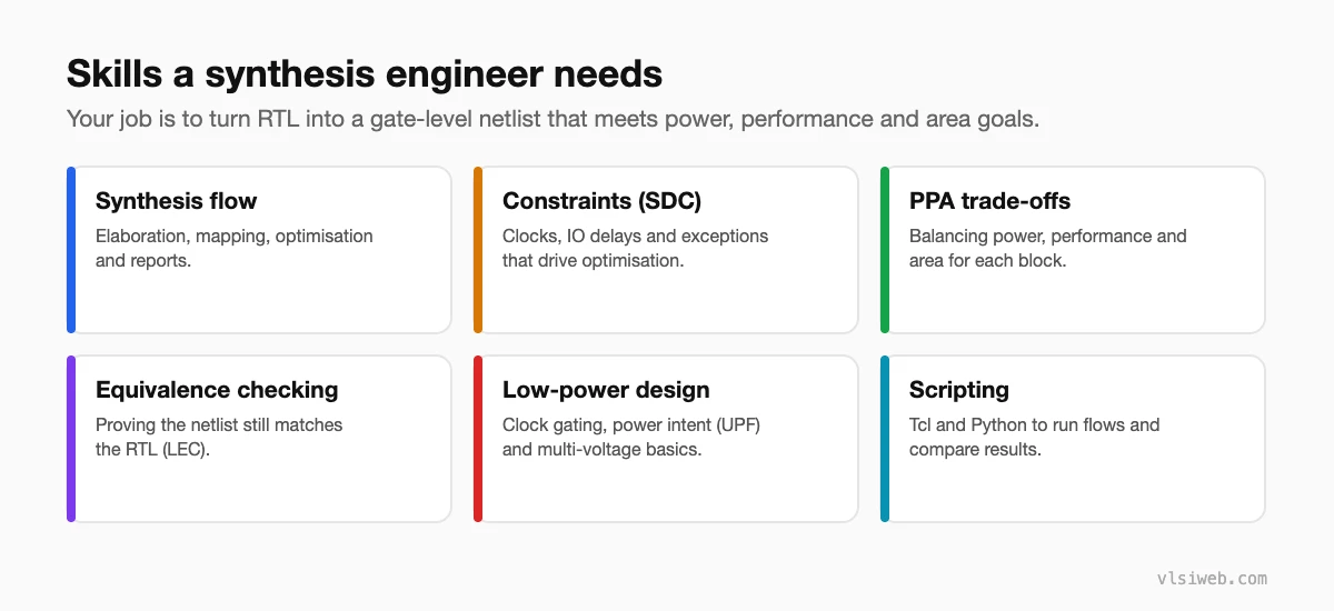 Skills a synthesis engineer needs