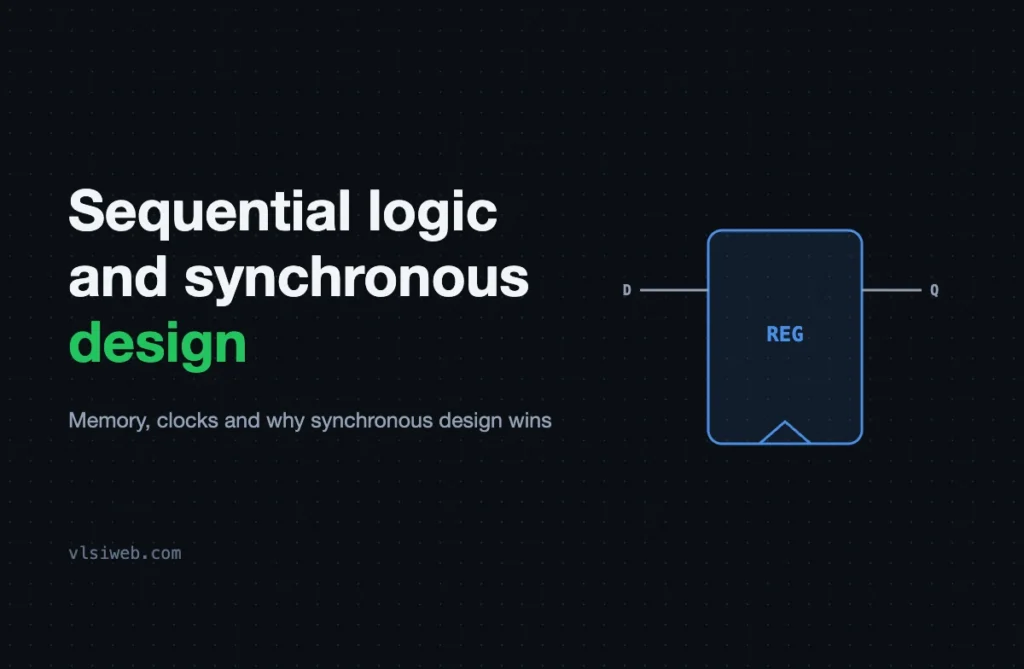 Sequential logic and synchronous design