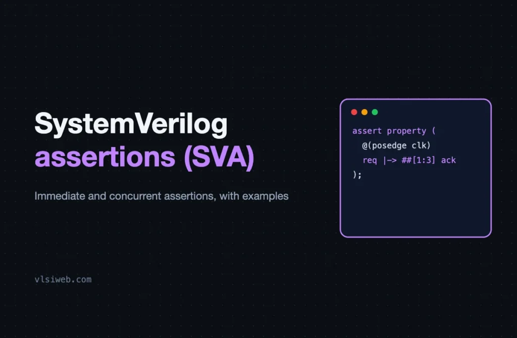 SystemVerilog assertions