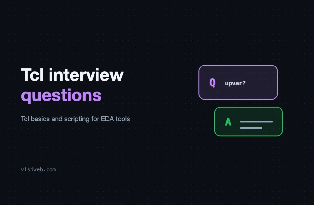 Tcl interview questions