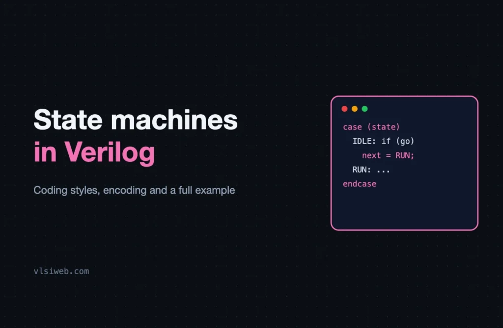 State machines in Verilog
